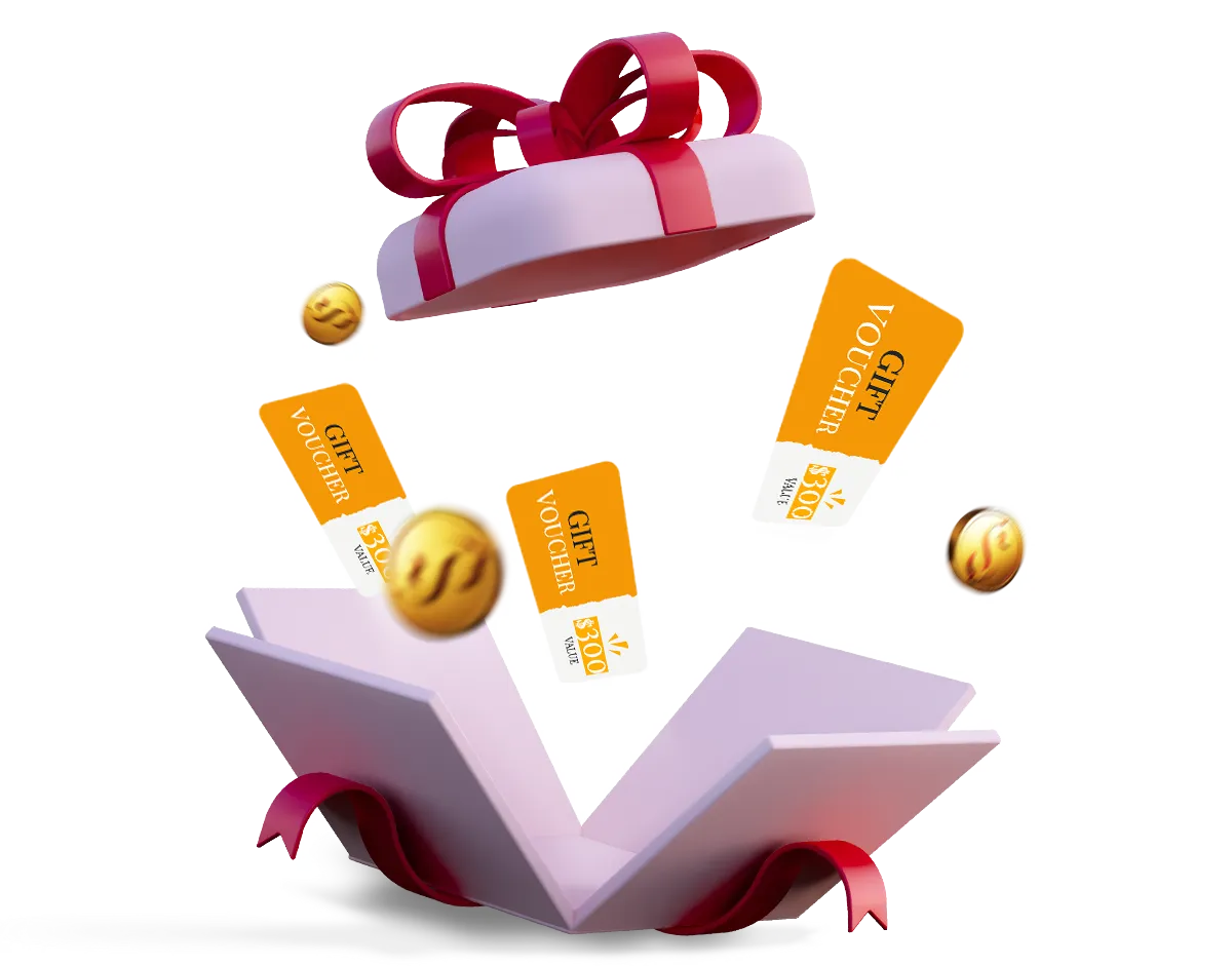 Gift vouchers from Global Gold & Currency Corporation forex trading rewards